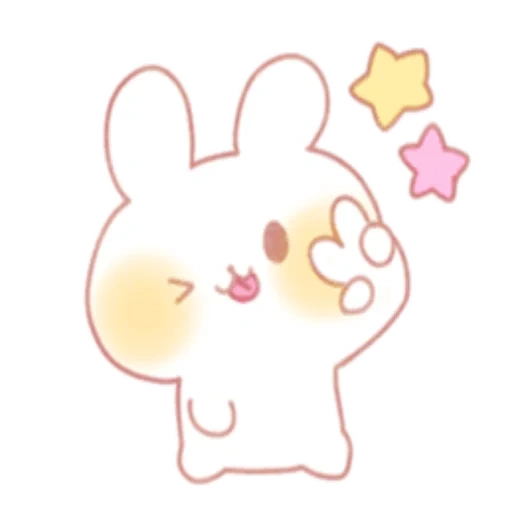 mimi neko, gambarnya lucu, gambar kawaii, kawaii jepang, kartun bunny sunny