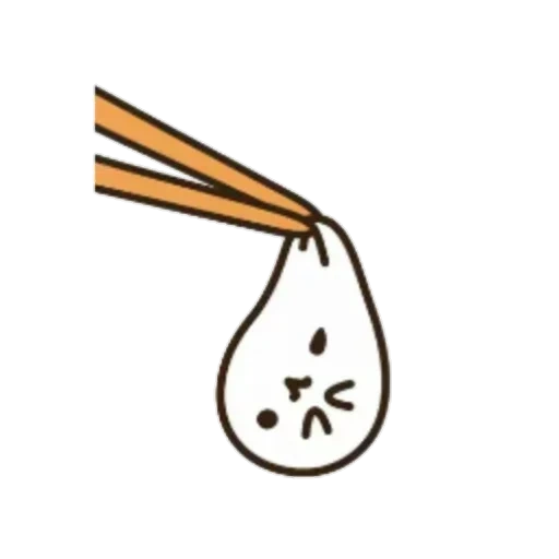 логотип, иллюстрация, cute cartoon, милые рисунки, mochi on a stick