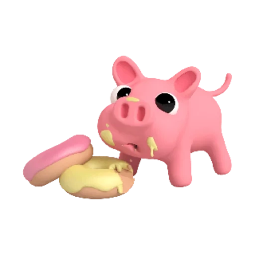 polla evata, rosa el cerdo, pig flex, cerdo rosa, cerdo tenor