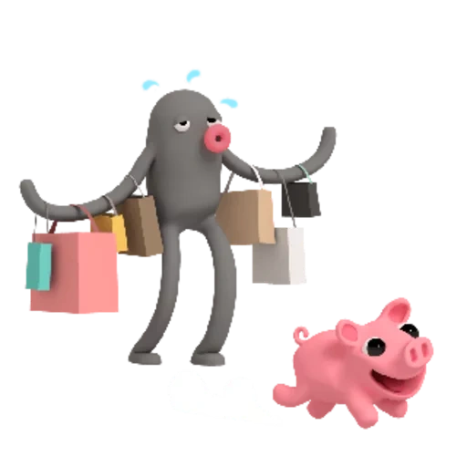 un jouet, éléphant jouet, chien de jouet, pour les jouets pour enfants, lars et rosa steven