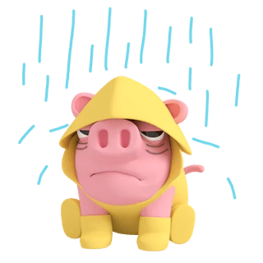 piggy, pig, a toy, the pig is big, piglet helmet