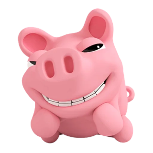 evata dick, rosa le cochon, cochon rose, le cochon saute, animaux de porc