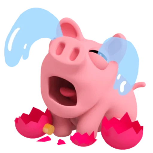 pig, rosa the pig, pig flex, the pig is crying, lars and rosa steven