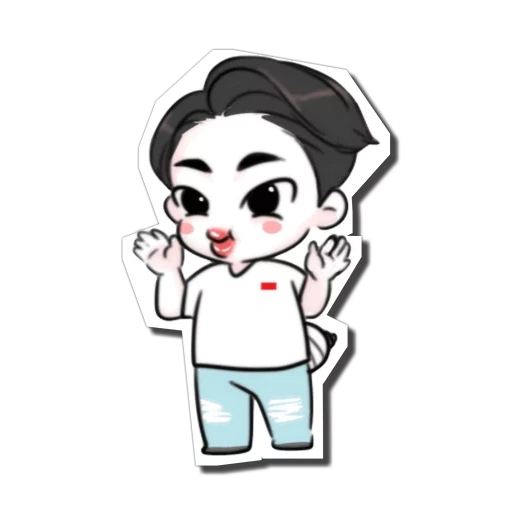 asiatisch, art chibi, chibi zeichnungen, dylan wang chibi, jungkook chibi 2021