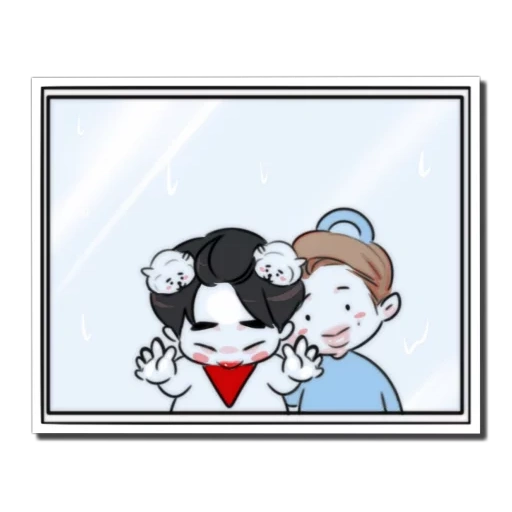 чиби, bt 21, bts chibi, bts fanart, namjin чиби