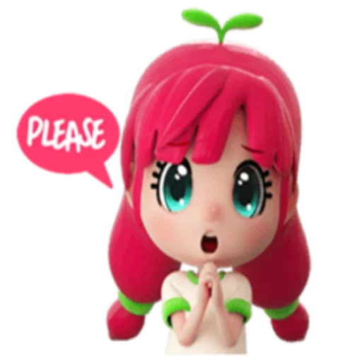 mainan, strawberry charlotte, boneka mini charlotte stroberi, famosa boneka pinipong telur 7 cm, charlotte strawberry raspberry doll