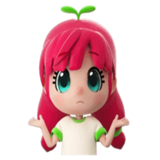 mainan, charlotte strawberry doll, boneka mini charlotte stroberi, charlotte strawberry raspberry doll, charlotte strawberry sweet doll
