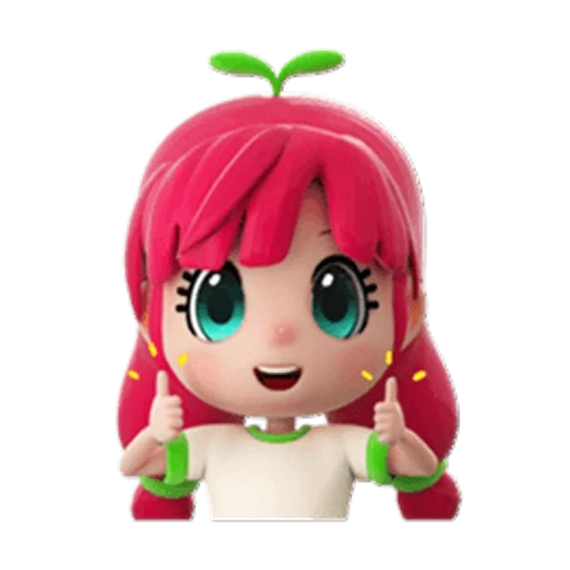 jouets, poupée charlotte strawberry, mini poupée charlotte strawberry, poupée charlotte fraise et framboise, poupée charlotte parfumée aux fraises