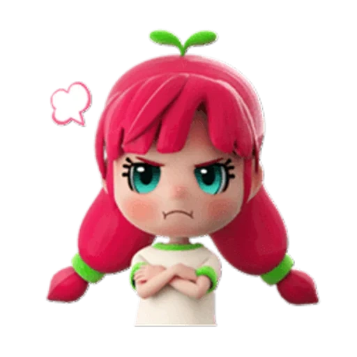 sebuah mainan, mainan boneka, boneka strawberry, charlotte strawberry doll, charlotte strawberry cream