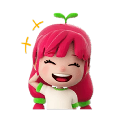un juguete, charlotte strawberry, charlotte strawberry, dibujos animados de fresa charlotte, charlotte's berry pie strawberry