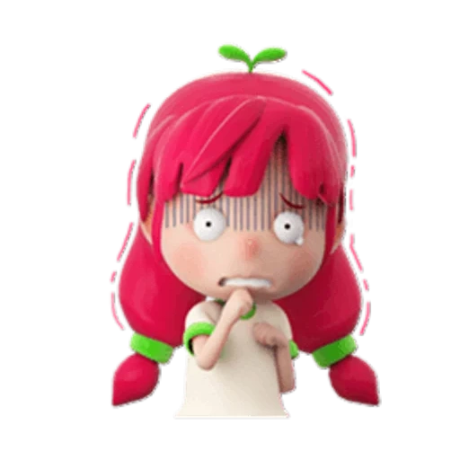 sarah, un juguete, juguete de muñeca, charlotte strawberry, charlotte strawberry doll malinka