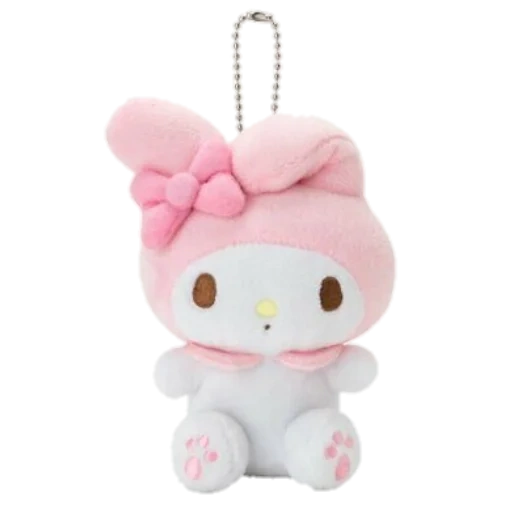 my melody, игрушка мелоди, игрушка kuromi sanrio, плюшевая игрушка kawaii sanrio, мягкая игрушка sanrio series my melody