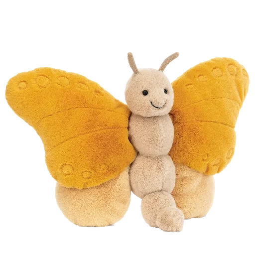 игрушка, игрушка бабочка, плюшевая игрушка, jellycat beatrice butterfly, мягкая плюшевая игрушка баттерфляй