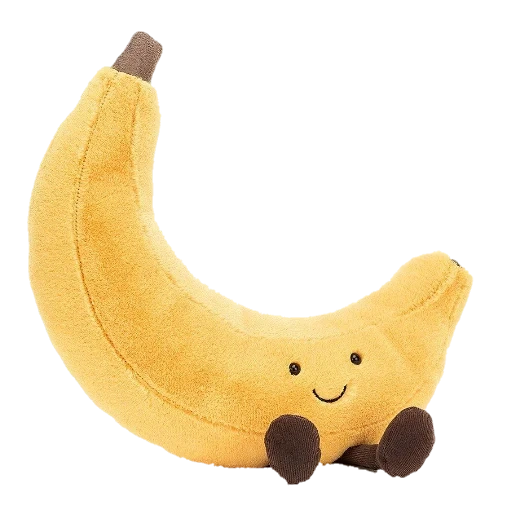 banana, игрушка банан, мягкая игрушка банан, плюшевая игрушка банан, банан текстильная игрушка