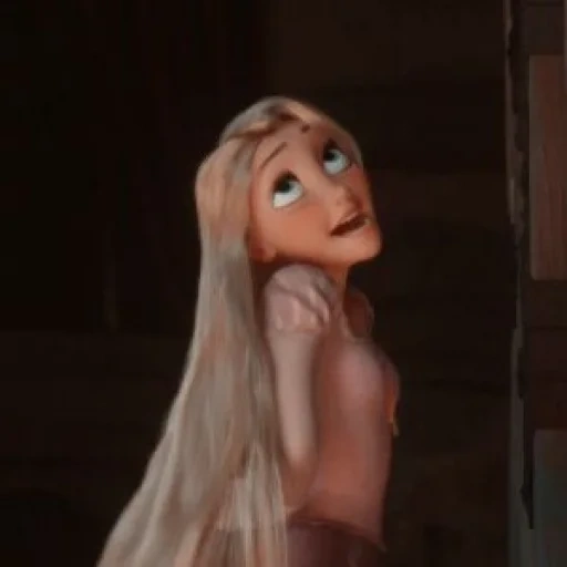 rapunzel, princesa de pelo largo, princesa de pelo largo de disney, princesa de pelo largo