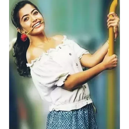 stilvoll, junge frau, rashmika, englische lieder, rashmika mandanna