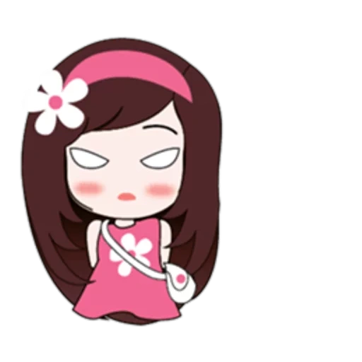 chibi, anime, gadis, anime yang lucu, anime girl