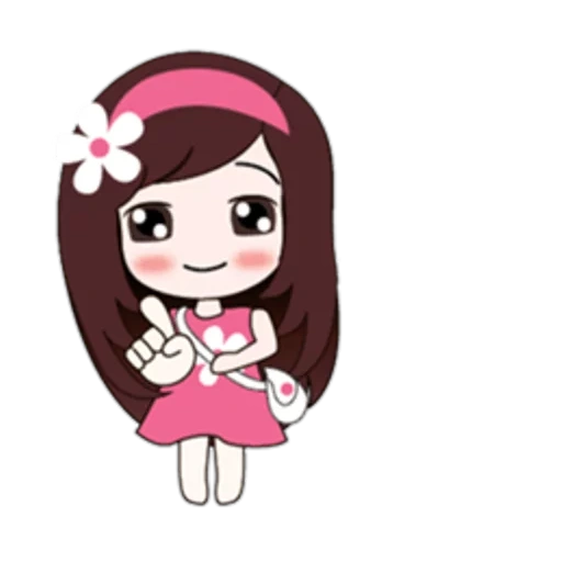 chica, clipart, watsap está triste, dibujos animados de snsd sophia