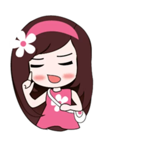 chibi, orang asia, gadis, gadis, anime girl