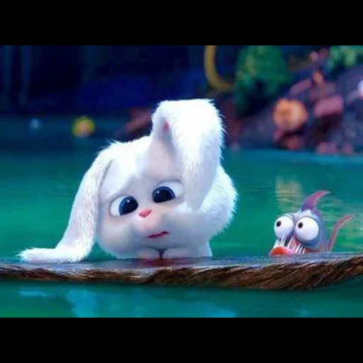 bola de nieve de conejo, la compañía walt disney, pequeña vida de mascotas conejo, última vida de mascotas bola de nieve, última vida de mascotas conejo de nieve de conejo