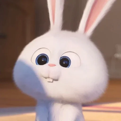 bunny, rabbit snowball, the secret life of pets, the secret life of pets 2, the secret life of pet rabbit snowball