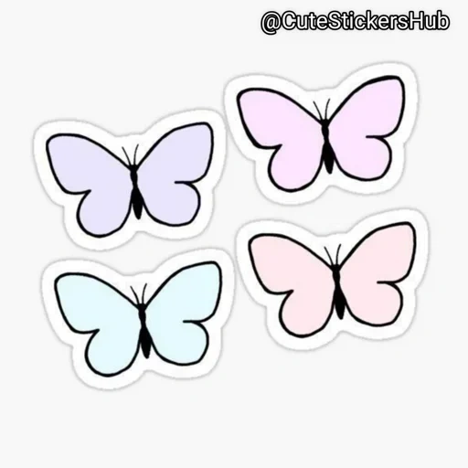 kupu-kupu, pola kupu-kupu, kupu-kupu merah muda, potongan kupu-kupu, ukiran kupu-kupu kecil