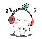 milk mocha, cute drawings of chibi, cute drawings of small beasts of headphones