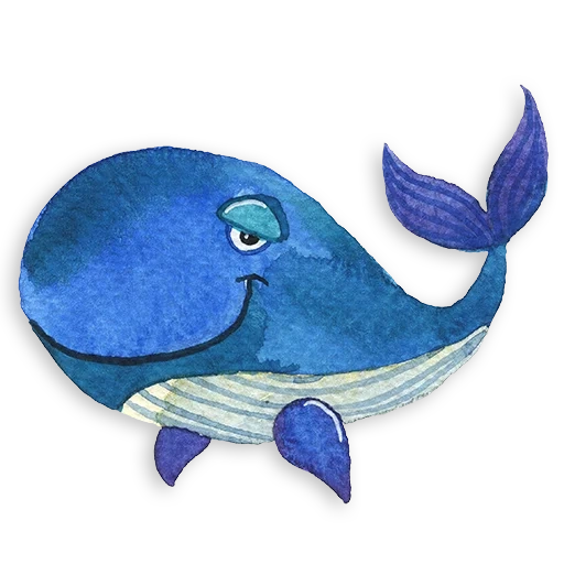 baleia, whale, padrão de baleia, baleia de desenho animado, baleia azul criança fundo branco