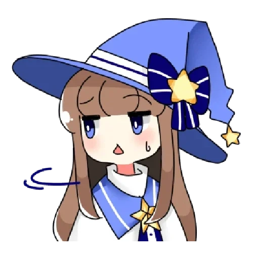 vadanohara, personnages d'anime, yeux de vadanohara, vadanohara méduse, wadanohara blue witch