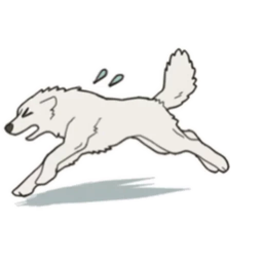 running wolves, dog running pattern, satyr running, cartoon wolf running, jumping wolf stripes