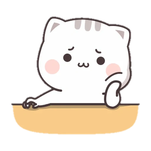 ko chan, kucing kawaii, kucing kawaii, kitty chibi kawaii, gambar kucing lucu