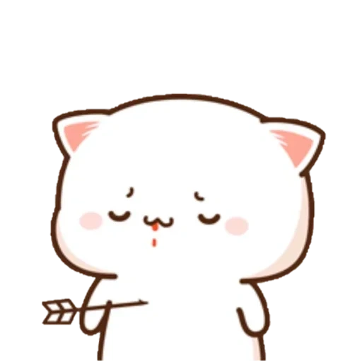 kawaii cat, kawaii cats, gatos de anime são fofos, desenhos kawaii fofos, adoráveis gatos kawaii