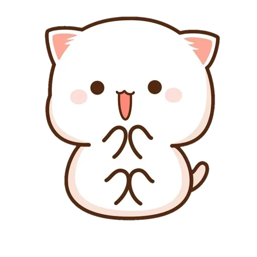 kawaii, kawaii drawings, kawaii cat, cute drawings of chibi, cute kawaii drawings