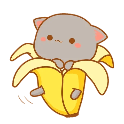 querida banana, desenhos kawaii, desenhos kawaii, desenhos fofos de chibi, desenhos kawaii fofos