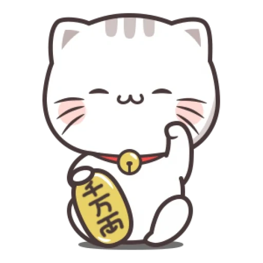 ko chan, katiki kavai, gatos kawaii, gatos kawaii, emoticones chinos de gatos