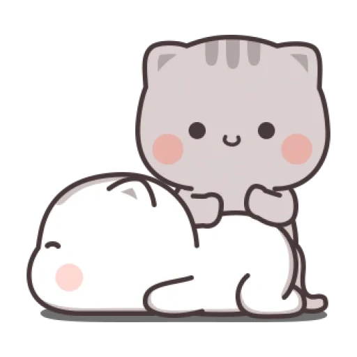 kawaii cat, gatti kawaii, kitty chibi kawaii, disegni di kawaii carini, kawaii cats love