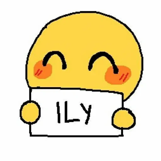 qwq ilu, wajah tersenyum manis, meme wajah tersenyum lucu, emoji lucu