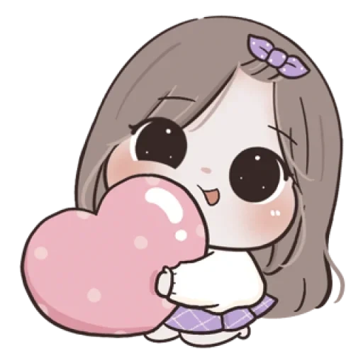 chibi, kawaii, picture, anime hearts