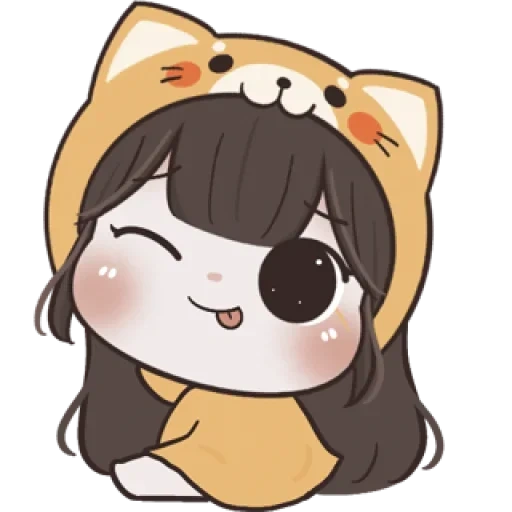 emoji, image, chibi chan, umaru chan chibi