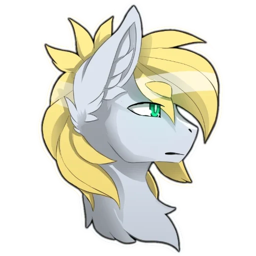 poni, ful derpy, pony chibi derpi, pony derpy killer, pony el hombre lobo