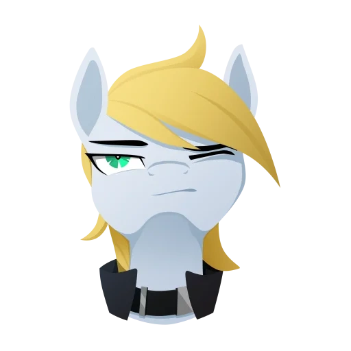 pónei, anime, rin mlp, pony florence, derpy pony está com raiva