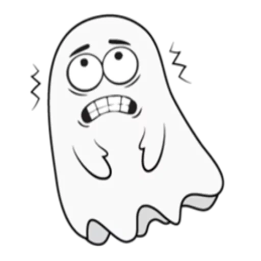 ghost, warna hantu, hantu kartun, pewarnaan hantu, pewarnaan hantu