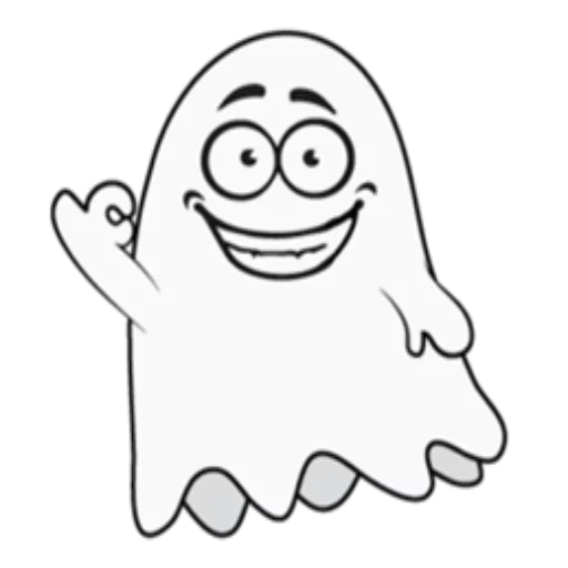 picture, ghost, ghost drawing, coloring ghost, bringing children