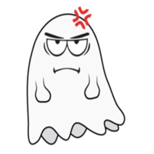 ghost, fantasma, patrón fantasma, diagrama de conversión, fantasma de dibujos animados