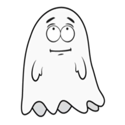 ghost, ghost coloré, coloration, coloration fantôme, coloriage pour enfants