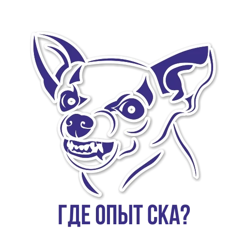 chihuahua, cabeça de arma chihuahua, emblema chihuahua, cão chihuahua, chihuahua logo