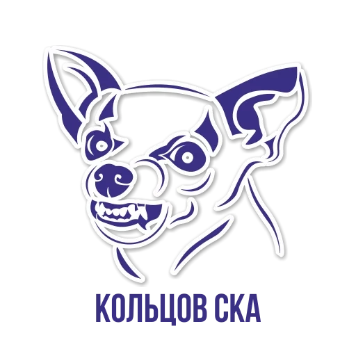 moncong chihuahua, lencana chihuahua, anjing chihuahua, logo chihuahua, template chihuahua