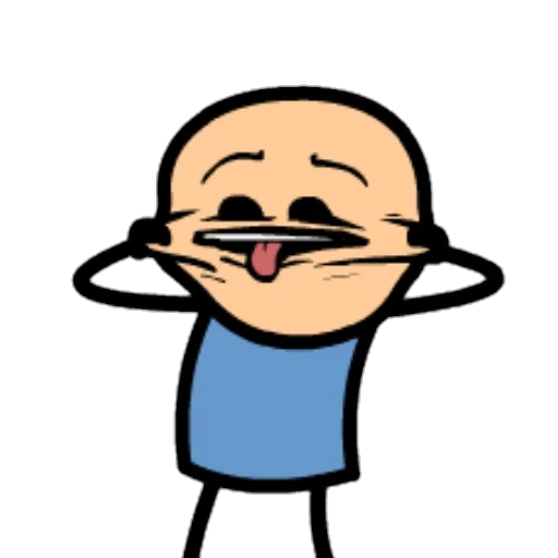 cianuro, gente, cianuro figuras felices, pitufos y sonrisa feliz, cyanide y happiness hacen muecas