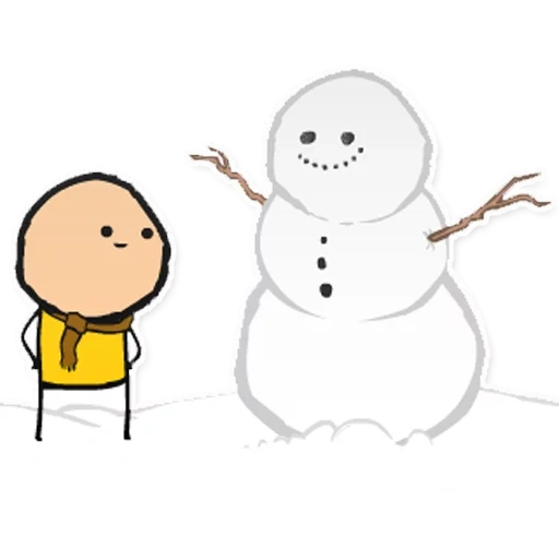 der schneemann, der schneemann, schneemann im winter, schneemann schwarz und weiß, illustration eines schneemanns