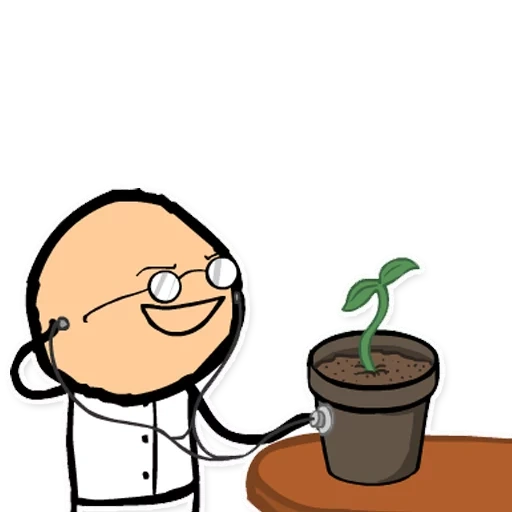 people, plants, cyanide plus happiness, rank cyanide happiness, botanical science clip